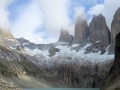 Clouds release their hold. (Torres Del Paine)