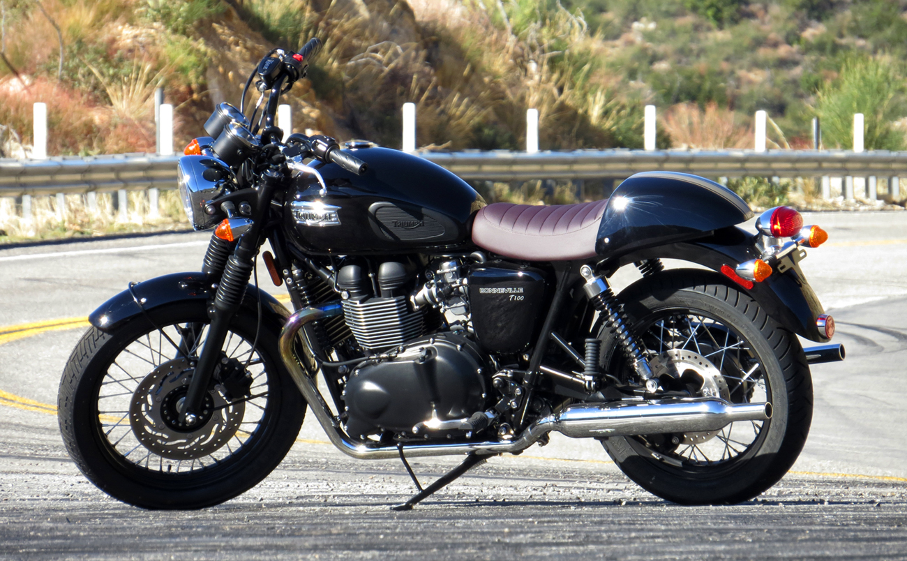 A new T100, and thanks to this forum - Triumph Forum: Triumph Rat ...